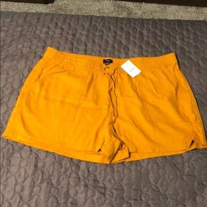 J. Crew canvas shorts